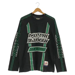【中古】Supreme × HYSTERIC GLAMOUR Mesh L/S Top サイズS 黒 シュプリーム×ヒステリックグラマー[91]
