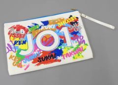 [중고] 잡화 JO1 / 문자 내 흰색 멀티 케이스 [이치 반 쿠지 JO1 JO1'S COLORS] C 상