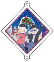 【中古】ストラップ(キャラクター) おそ松＆カラ松 「おそ松さん アクリルストラップ」