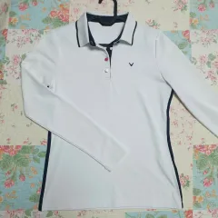 -キャロウェイ レディース ゴルフ 長袖 Tシャツ 白