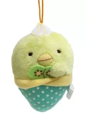 【中古】キーホルダー・マスコット(キャラクター) ぺんぎん? クレープマスコット 「すみっコぐらし」