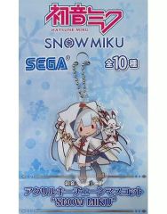 [중고]키링· 마스코트 (캐릭터)하츠네 미쿠(SNOW MIKU 2018) 아크릴 키체인 마스코트 [캐릭터 보컬 시리즈 01 하츠네 미쿠]