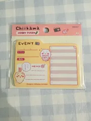 ちいかわ うさぎ イベント メモ帳