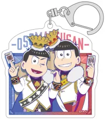【中古】雑貨 おそ松＆カラ松 「おそ松さん トレーディングアクリルキーホルダー トランプ」