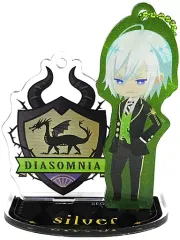 【中古】雑貨 シルバー デフォルメキャラクター制服アクリルスタンドチャームVol.2 「ディズニー ツイステッドワンダーランド」