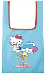 【中古】バッグ ハチワレ×ハローキティ 「ちいかわ なんか小さくてかわいいやつ ×サンリオキャラクターズ エコバッグ」