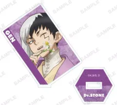 【中古】アクリルスタンド・アクリルパネル あさぎりゲン 「Dr.STONE トレーディングアクリルスタンド」