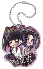 【中古】キーホルダー・マスコット(キャラクター) 栗花落カナヲ＆胡蝶しのぶ 「ぴた!でふぉめ 鬼滅の刃 アクリルキーホルダーvol.2」