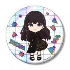 [중고] 배지 ·빈즈 이노우에 타키나 meagratia 콜라보 치비 캐릭터 75mm 오로라 캔 배지 ver.A [TV 애니메이션 리콜리스 리코일]