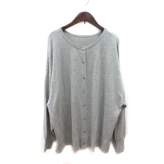 クロシェ CLOCHE カーディガン ニット 長袖 02 グレー /MS