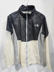 ザノースフェイス ウィンドブレーカー ブラック/アイボリー 95