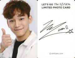 EXO チェン　 CHEN サイン入りグリーティングカード 2020年版 2026年最新】Exo チェン サイン会の人気アイテム - メルカリ