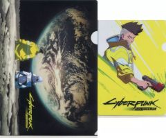 [중고] 클리어 파일 데이비드 & 루시 (우주) 클리어 파일 세트 [이치 반 쿠지 CYBERPUNK: EDGERUNNERS] E상