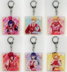 【中古】キーホルダー 全6種セット 「【推しの子】POP UP SHOWCASE at TOKYU PLAZA SHIBUYA ランダムアクリルキーホルダー」