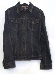 【226414】DOLCE & GABBANA ドルチェ＆ガッバーナ  美品　デニムジャケット Gジャン　裏地チェック メタルボタン  ・40 DS1G D6AK インディゴ