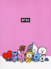 【中古】クリアファイル A4クリアファイル(20P/ピンク) 「BT21」