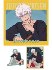 【中古】シール・ステッカー 五条悟 ステッカーセット 「セガ ラッキーくじ 呪術廻戦 Fun!Fun!Fun!」 H賞