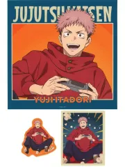 【中古】シール・ステッカー 虎杖悠仁 ステッカーセット 「セガ ラッキーくじ 呪術廻戦 Fun!Fun!Fun!」 H賞