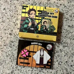 鬼滅の刃 大幅バッジ+トレカ (甘露寺 蜜璃)