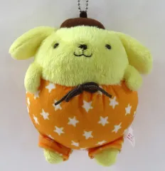 【中古】キーホルダー ポムポムプリン かぼちゃパンツデザインシリーズ マスコットホルダー 「ポムポムプリン」