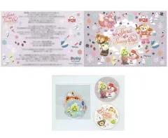 【中古】グッズセット 集合 ポストカード＆シール 「ダッフィー＆フレンズのシークレット・オブ・スノーウィーデイ」 東京ディズニーシー限定
