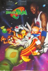 1996 激レア未開封 ジョーダンスペースジャム トーキングポスター