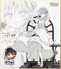 【中古】紙製品 四季ナツメ 色紙 「喫茶ステラと死神の蝶 1/7 PVC＆ABS製塗装済み完成品フィギュア」 AliSTORE限定特典