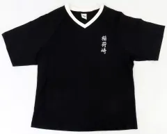 【中古】Tシャツ 稲荷崎高校 ユニフォーム風Tシャツ ブラック LLサイズ 「ハイキュー!!×しまむら」