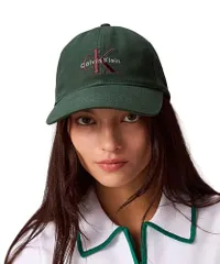 新品 [カルバン クライン] キャップ - MONOLOGO モノグラムロゴベースボールキャップ 4G5004G OS SYCAMORELLG