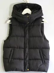 【230026】niko and... ニコアンド  niko and... ダウンベスト　フード付き  ・3 ST84CF01SB グレー