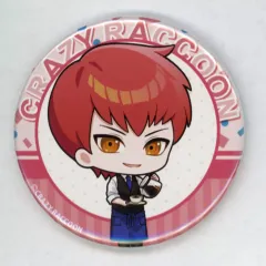 【中古】バッジ・ピンズ Cpt デフォルメ缶バッジA 「Crazy Raccoon×GiGO コラボカフェ」