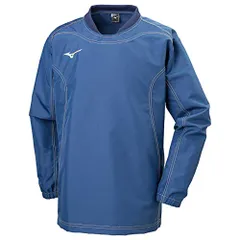 新品 [ミズノ] トレーニングウェア タフブレーカーシャツ スタンダード 耐久性 防風 32ME9182 ドレスネイビー 日本 S (日本サイズS相当)