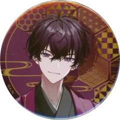 【中古】バッジ・ビンズ 佐伯イッテツ(等身) 「バーチャルYouTuber にじさんじCAFE in SWEETS PARADISE 第10弾 トレーディング缶バッジ」