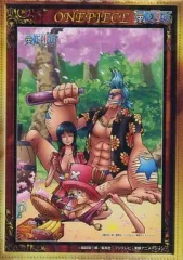 【中古】パズル お花見3 「ワンピース」 ミニパズル 150ピース セブンイレブン限定 [SEJ-06]