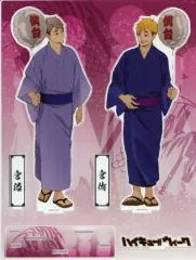 【中古】アクリルスタンド・アクリルパネル 宮侑＆宮治 BIGアクリルスタンド 「ハイキュー!!ウィーク 2021 in 仙台フォーラス」