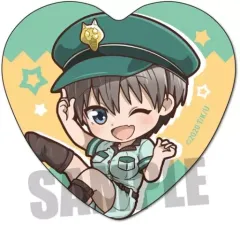 【中古】バッジ・ピンズ 宇崎花(警察官B) ハート缶バッジ 「宇崎ちゃんは遊びたい!」