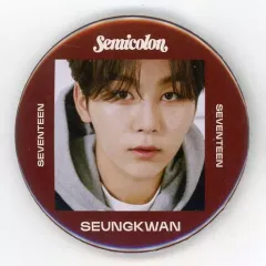 【中古】バッジ・ピンズ スングァン HMV＆ Loppi オリジナル缶バッジ 「SEVENTEEN×HMV Thanksキャンペーン」 対象商品購入特典