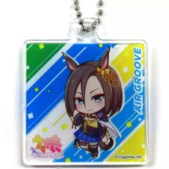 ウマ娘 アクリルキーホルダー アクキー エアグルーヴ ダイソー - メルカリ
