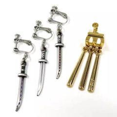 [Used] Accessory (Non-metal) Roronoa Zoro Earring Set "One Piece" Universal Studios Japan 2019 Limited Edition
