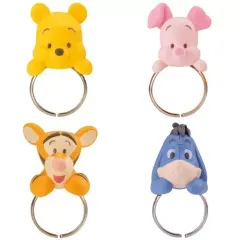 【中古】アクセサリー(非金属) 全4種セット 「Ringcolle! Winnie the Pooh」