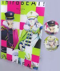 [중고] 잡화 [단품] 백&천(Re:vale) 아크릴 패널&캔 배지(2개 세트) [Blu-ray 아이돌리쉬 세븐 Third BEAT! 제3권 나나이로 스토어 한정판] 동봉 특전