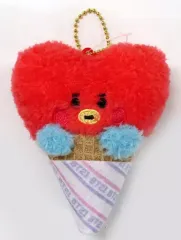 【中古】雑貨 TATA(ブイ) ベビー マスコット(アイスクリーム) 「BT21」