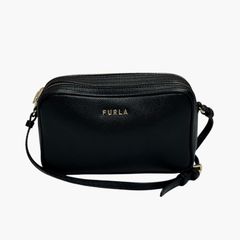 希少✨】極美品 フルラ リリー スタッズ ショルダーバッグ カメラ 