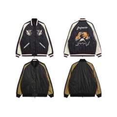 Ally&Dia リバーシブル スカジャン Mサイズ新品未着用タグ付き - メルカリ