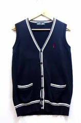 【228996】EASTBOY イーストボーイ  ワンポイント刺繍 コットンニット ベスト  11