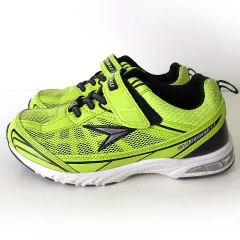 アキレス Achilles 瞬足 SYUNSOKU スニーカー シューズ キッズシューズ ベルクロ 21.0cm ライムイエロー くつ 靴