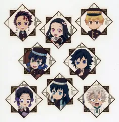 【中古】シール・ステッカー 集合 箔押しステッカー8枚セット 「鬼滅の刃×東急ホテルズ スペシャルブッフェ 2025」