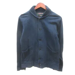 オリヒカ ORIHICA GARAGE ジャケット ブルゾン スウェット地 M 紺 ネイビー /MN ●RY