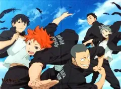 【中古】タペストリー C.日向＆影山＆田中＆澤村＆菅原 B2タペストリー(横型) 「ハイキュー!!」