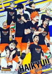 【中古】タペストリー キービジュアル B3タペストリー 「ハイキュー!! 目指せ!頂の景色! 烏野高校排球部 冬の強化合宿」